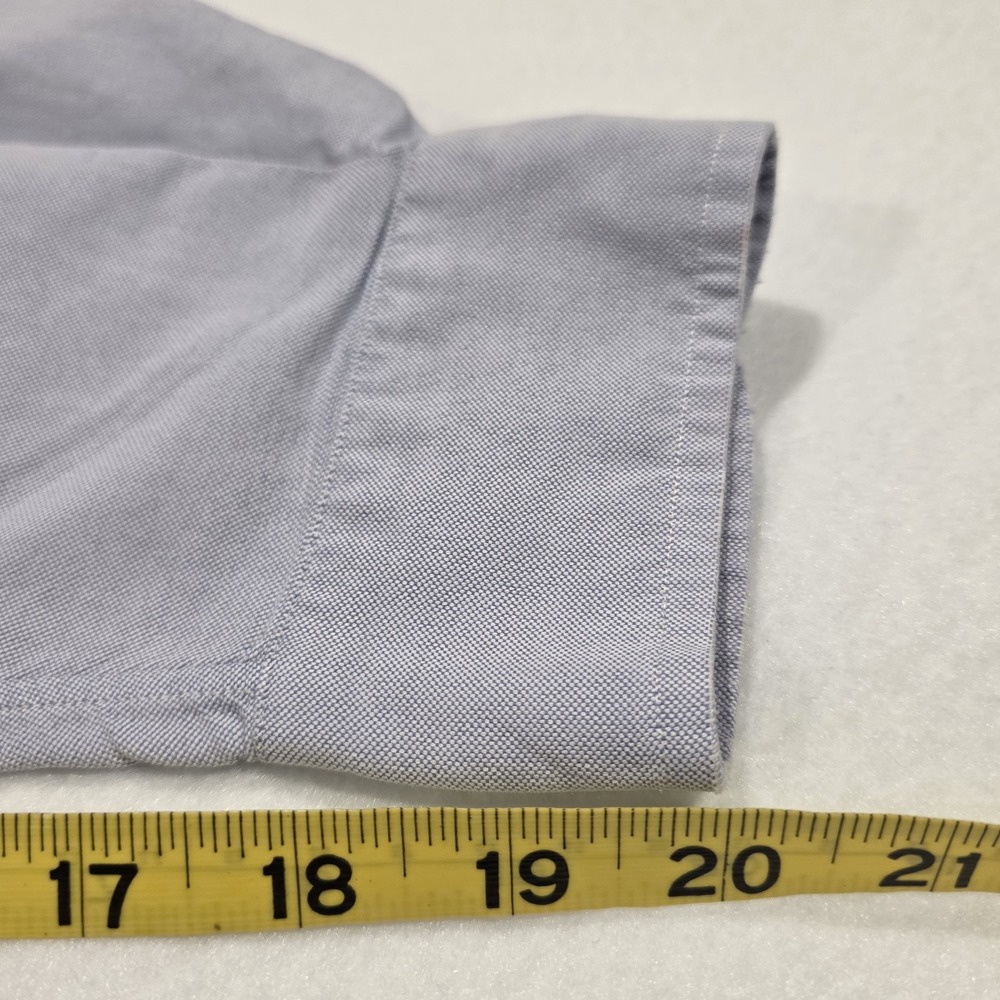 Ralph Lauren Naked Pony ButtonUp‎ Shirt Mens Size~ 17 1/2 34 Blue Long Sleeve - Picture 6 of 7